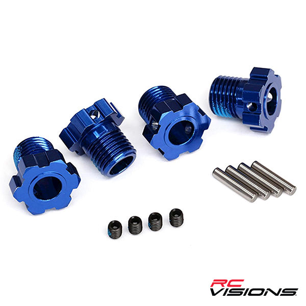 Traxxas 17mm Splined Wheel Hub Hex (4) - Remote Control Toys - Traxxas