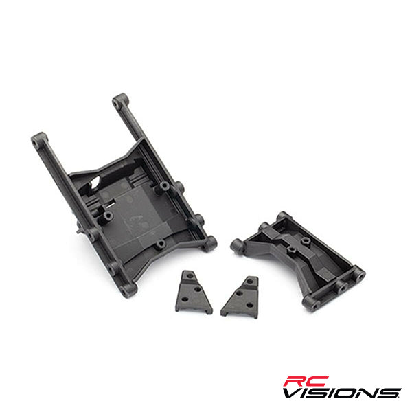 Traxxas Chassis Crossmember Indermediate (1) & Rear (1) - Remote Control Toys - Traxxas