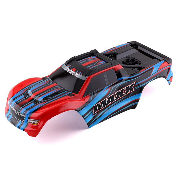 Traxxas Maxx Pre-Painted Truck Body (Red) - Remote Control Toys - Traxxas