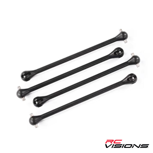 Driveshaft, steel constant-velocity (shaft only, 109.5mm) (4) -  - Traxxas