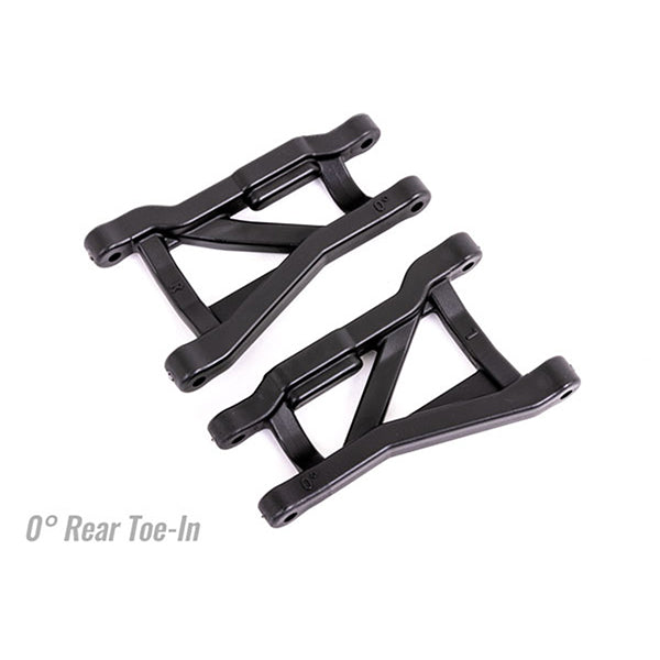 Traxxas Drag Slash Rear Heavy Duty Suspension Arms (Black) (2) (0° Toe-In) -  - Traxxas