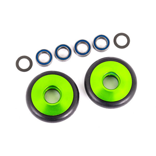 Traxxas Bandit/Rustler/Stampede 2WD Aluminum Wheelie Bar Wheels (2) -  - Traxxas