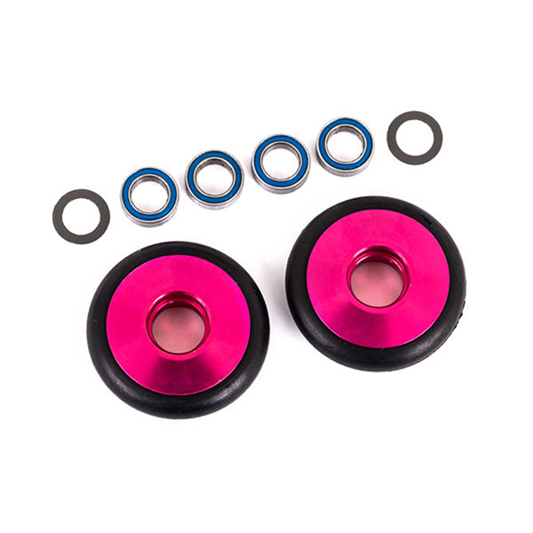 Traxxas Bandit/Rustler/Stampede 2WD Aluminum Wheelie Bar Wheels (2) -  - Traxxas