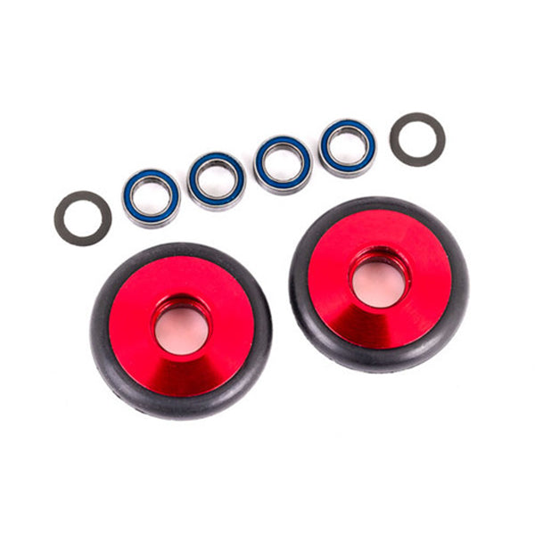 Traxxas Bandit/Rustler/Stampede 2WD Aluminum Wheelie Bar Wheels (2) -  - Traxxas
