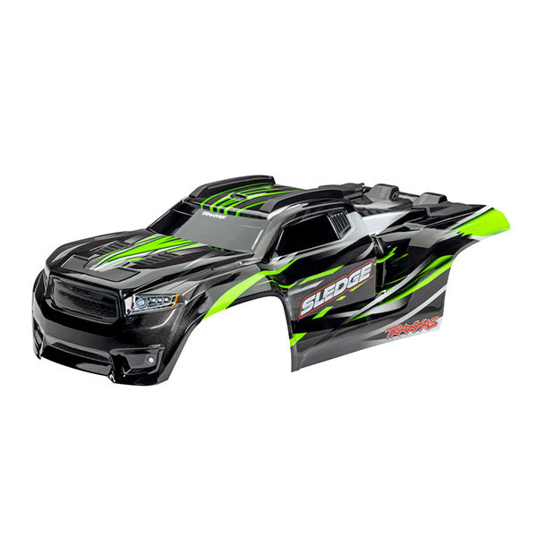 Traxxas Sledge Body Complete Green -  - Traxxas