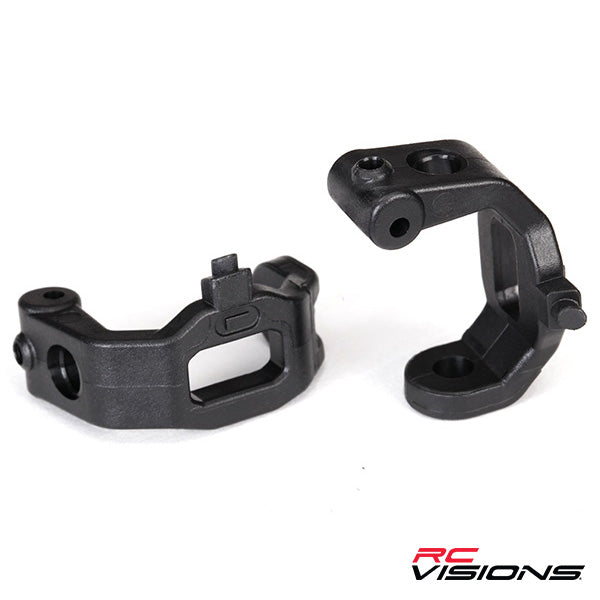 Traxxas Caster blocks (c-hub), left & right/ kingpin bushings (4) - Parts - Traxxas