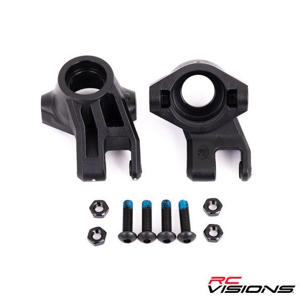 Traxxas Steering blocks, left & right/ M4x0.7 NL (4) - Parts - Traxxas
