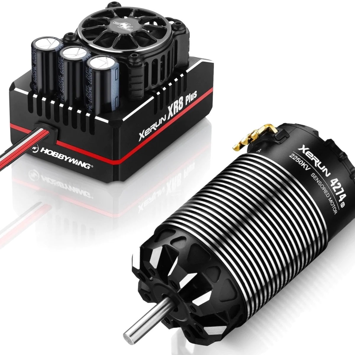 Hobbywing Xerun XR8 Plus G2S Brushless ESC/4274 G3 Motor Combo (2250kV) - Motor/ESC - HobbyWing North America