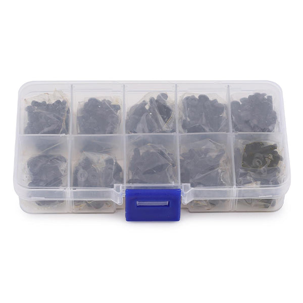 Yeah Racing 3mm Carbon Steel Screw Set w/Case (300) (Flat Head/Button Head) - Parts - AMain Distributing