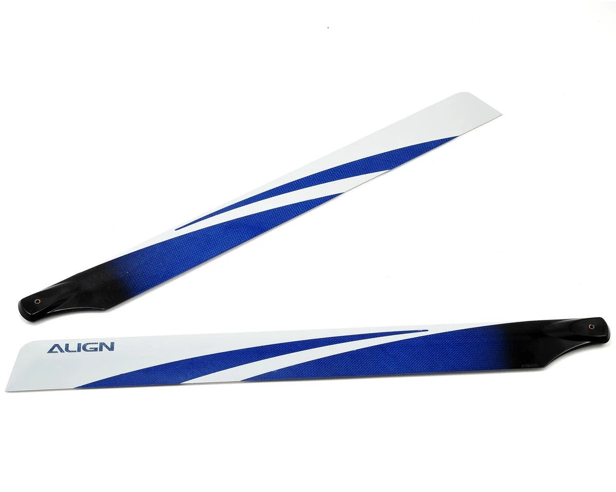 Align 425 Carbon Fiber Blades (Blue) - Parts - AMain Distributing