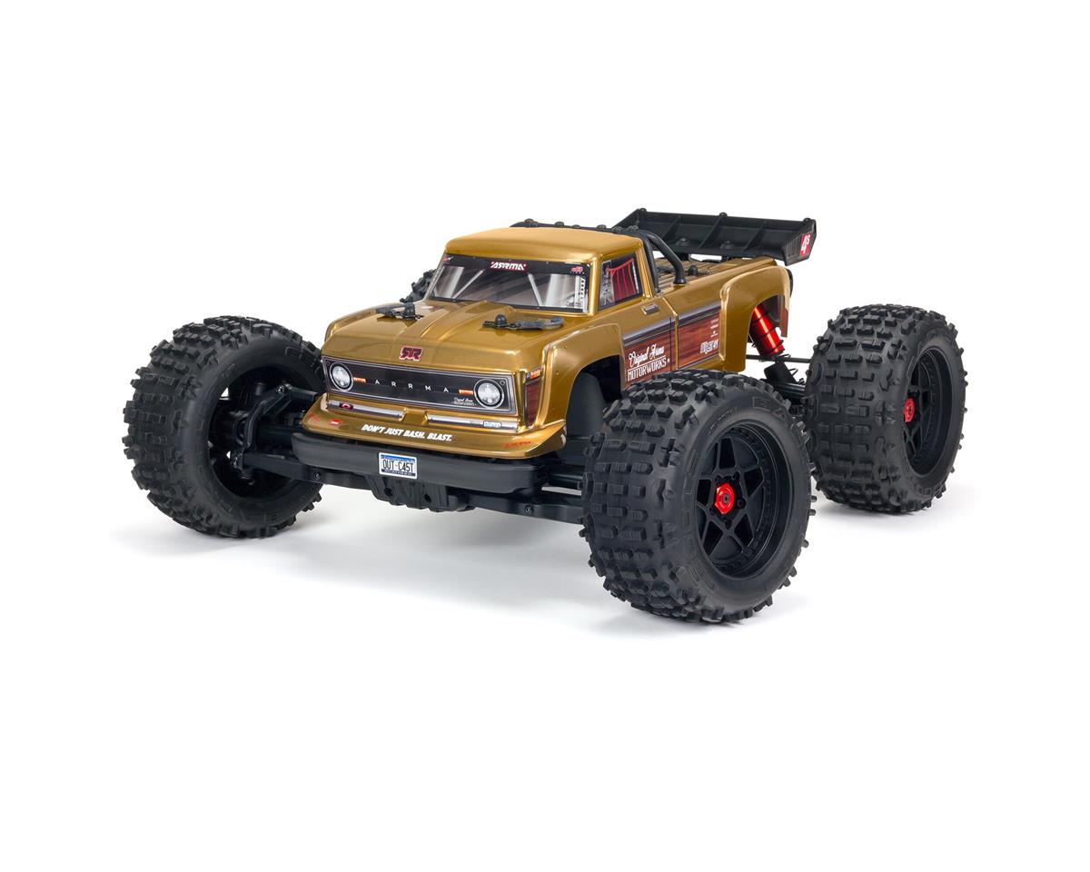 Arrma Outcast 4S V2 BLX Brushless RTR 1/10 Stunt Truck w/SLT3 2.4GHz Radio & Smart ESC -  - Horizon Hobbies, Inc.