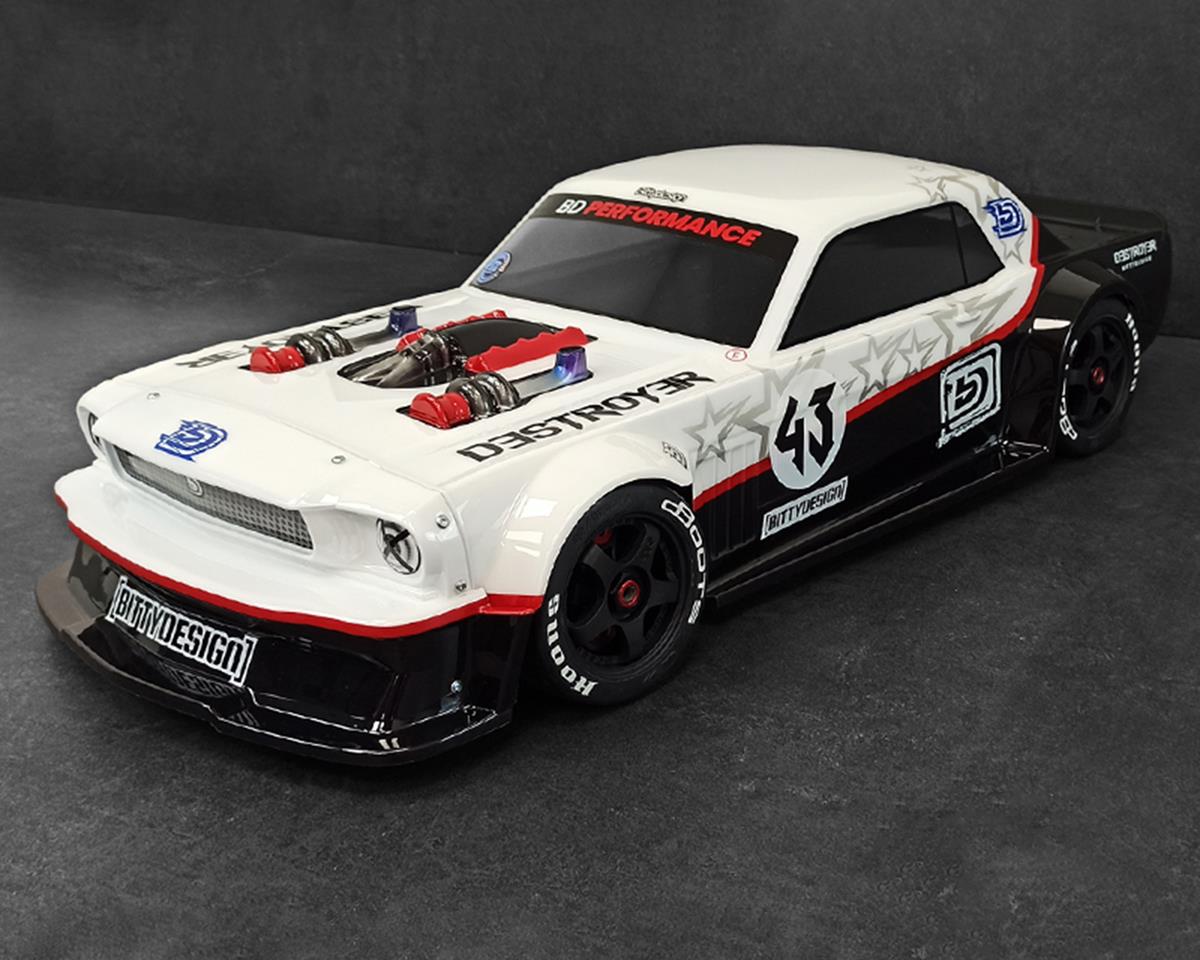 Bittydesign Destroyer 1/7 Supercar Body (Clear) (Arrma Infraction/Limitless) -  - AMain Distributing