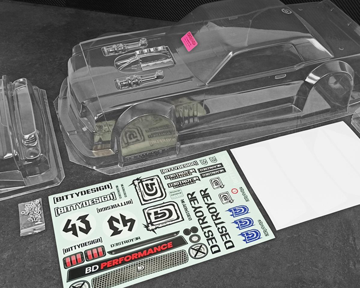 Bittydesign Destroyer 1/7 Supercar Body (Clear) (Arrma Infraction/Limitless) -  - AMain Distributing
