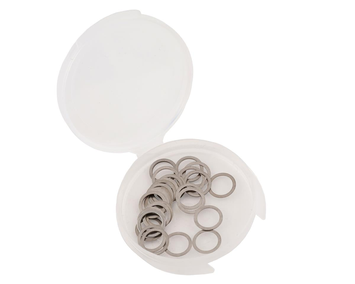 Team Brood 6x8mm Steel Shim Assortment w/Plastic Container (28) (0.1/0.2/0.3/0.5mm) -  - AMain Distributing