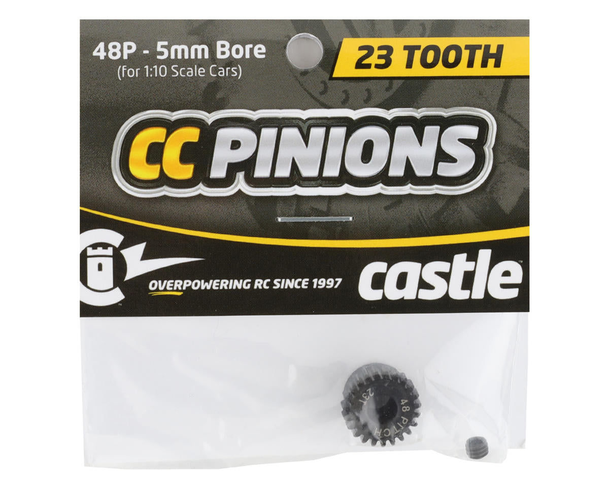 Castle Creations 48P Pinion Gear w/5mm Bore -  - Castle Creations