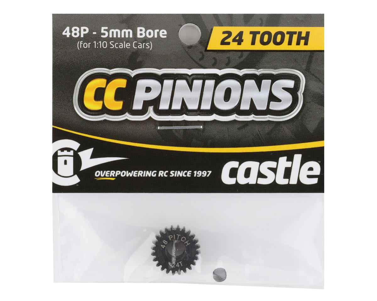 Castle Creations 48P Pinion Gear w/5mm Bore -  - Castle Creations