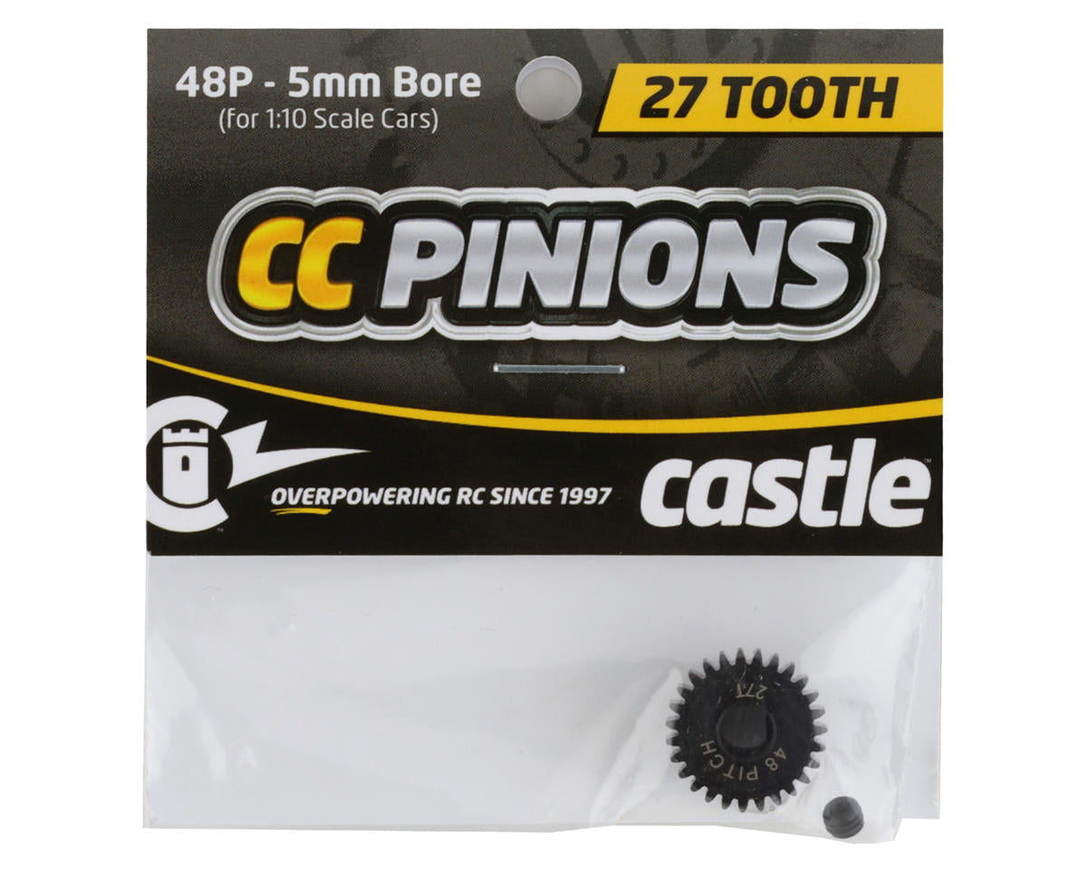 Castle Creations 48P Pinion Gear w/5mm Bore -  - Castle Creations
