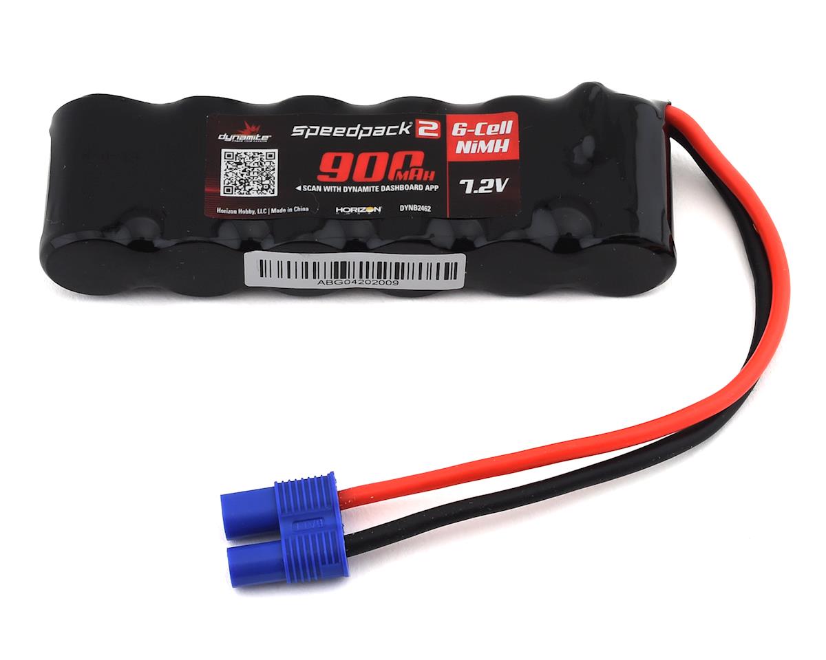 Dynamite Speedpack2 6-Cell NiMH Battery Pack w/EC3 Connector (7.2V/900mAh) -  - Horizon Hobbies, Inc.