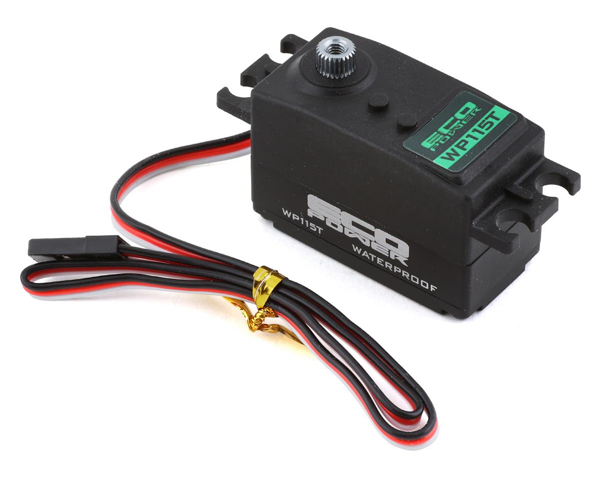 EcoPower WP115T Low Profile High Torque Waterproof Metal Gear Servo -  - AMain Distributing