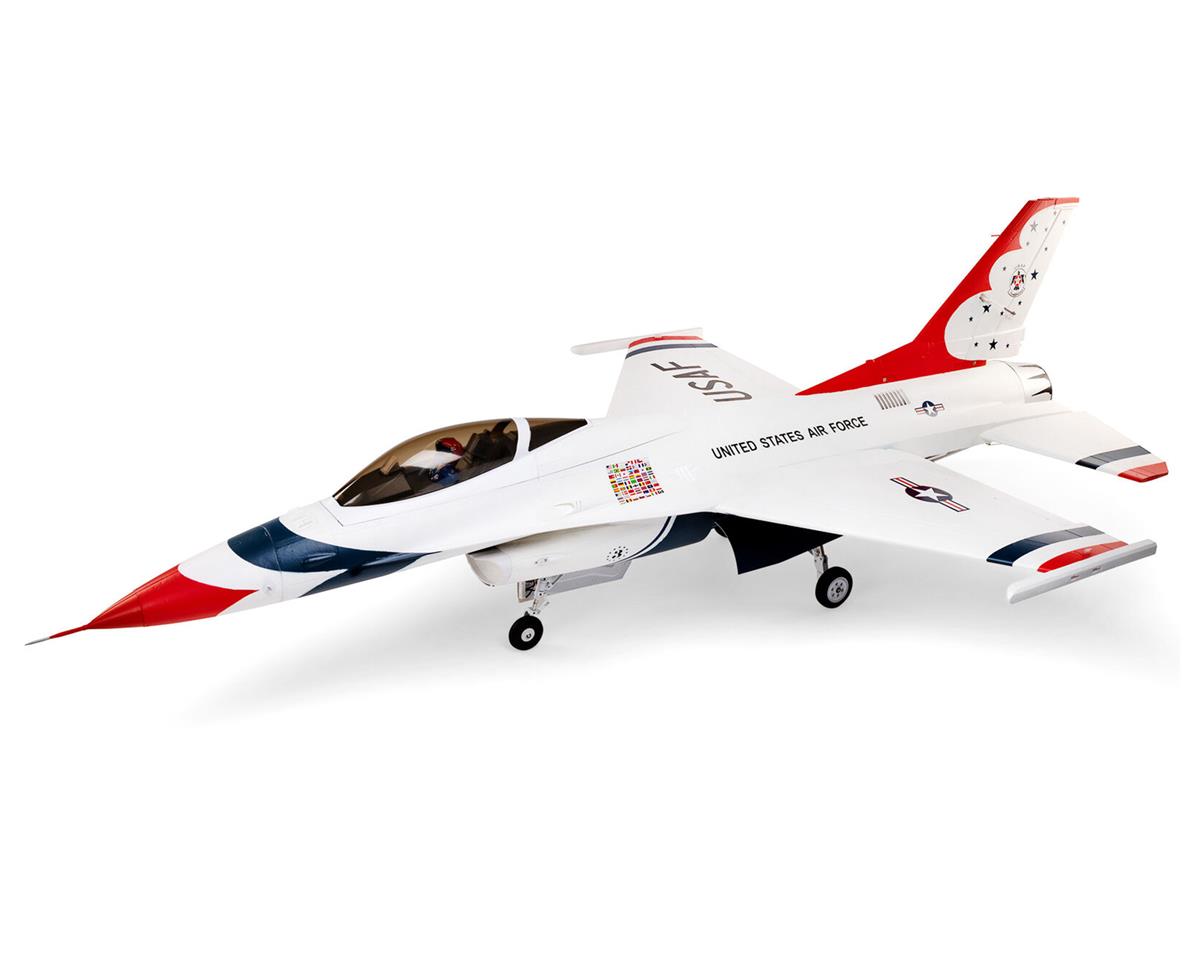 E-flite F-16 Thunderbird 80mm BNF Basic EDF Jet Airplane (1000mm) w/AS3X & SAFE Technology - Parts - Horizon Hobbies, Inc.