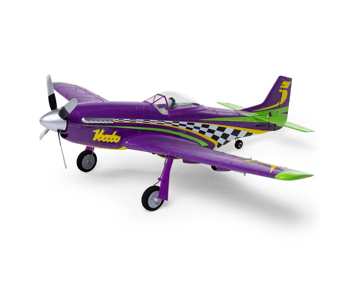 E-flite UMX P-51D Voodoo BNF Basic Electric Airplane (493mm) w/AS3X & SAFE Select -  - Horizon Hobbies, Inc.