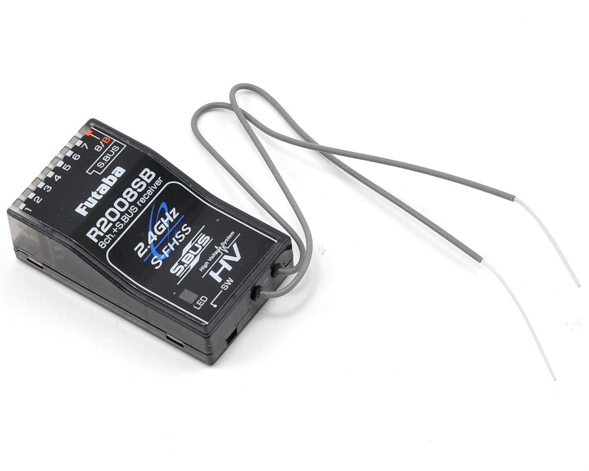 Futaba R2008SB 2.4GHz S-FHSS 8-Channel S.Bus Receiver -  - AMain Distributing