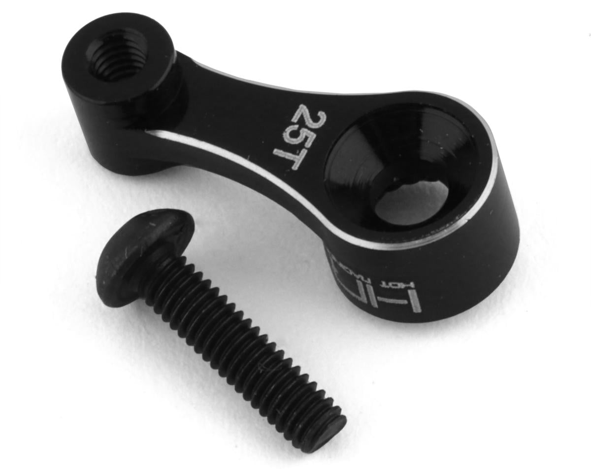Hot Racing Traxxas TRX-4M Aluminum Servo Horn (Black) (25T) -  - AMain Distributing