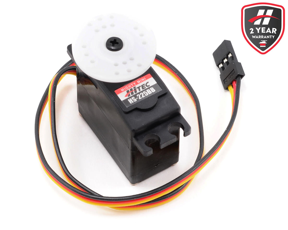 Hitec HS-225BB Mighty Mini Ball Bearing Servo (S/JR/Z) -  - Horizon Hobbies, Inc.