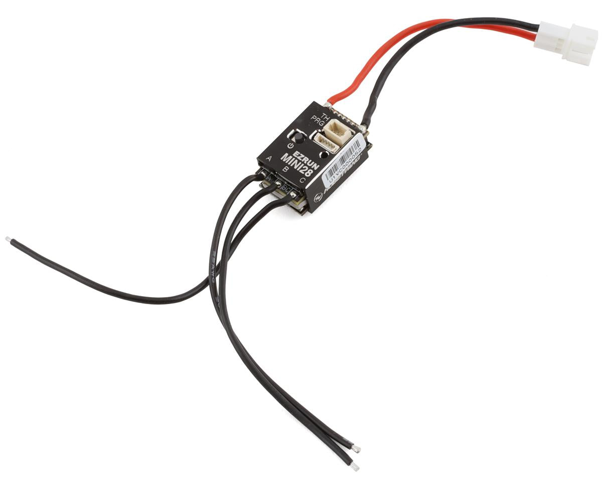 Hobbywing EZRun MINI28 1/28th Scale Sensored Brushless ESC - Parts - HobbyWing North America