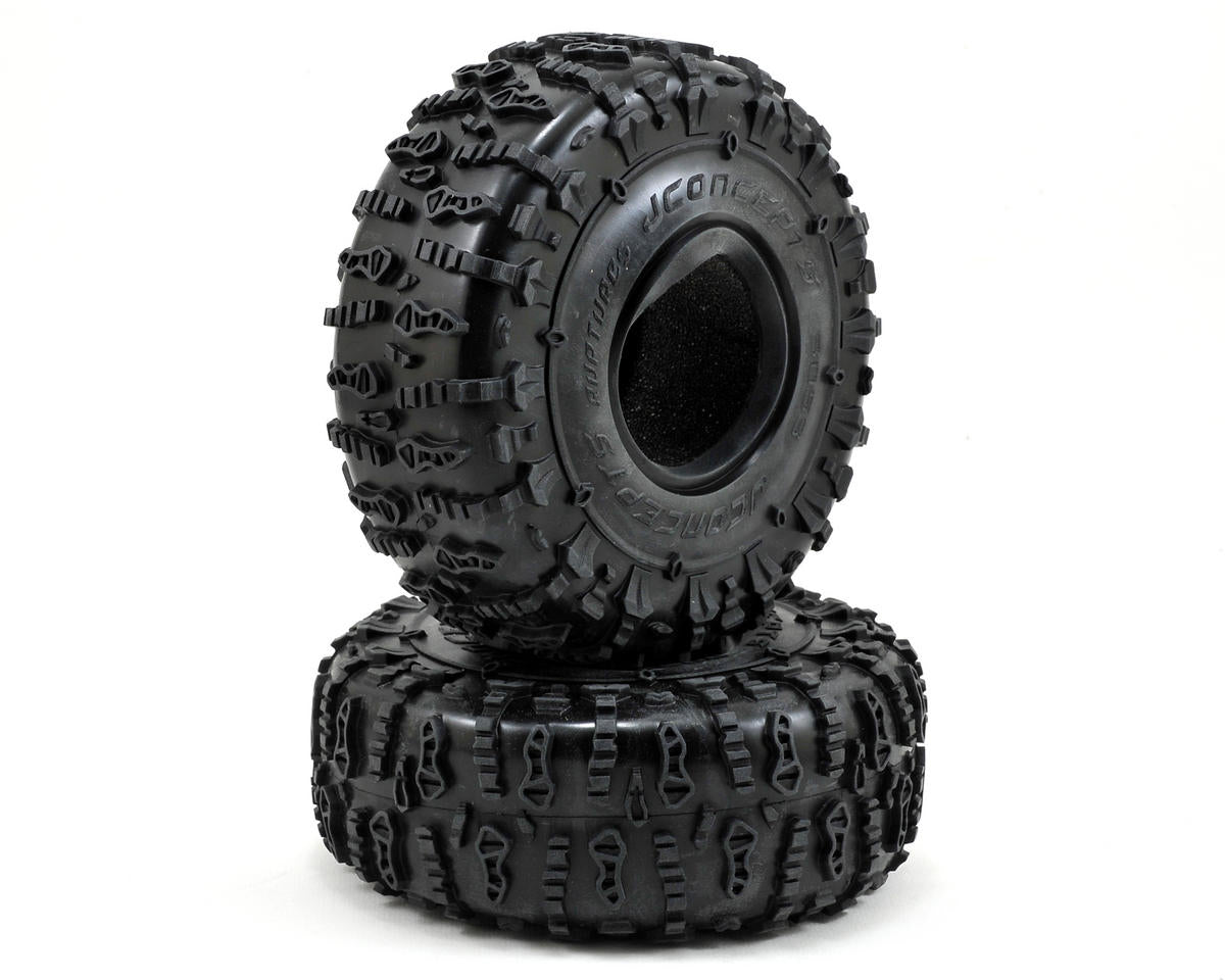 J Concepts 305302 Ruptures, Green Compound, Performance Scaler Tires (for 1.9" Wheel) -  - Horizon Hobbies, Inc.