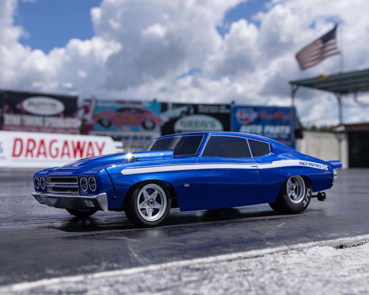 Losi 1/16 1970 Chevelle 2WD RTR Mini No Prep Drag Car  w/2.4GHz Radio, Battery & Charger -  - Horizon Hobbies, Inc.