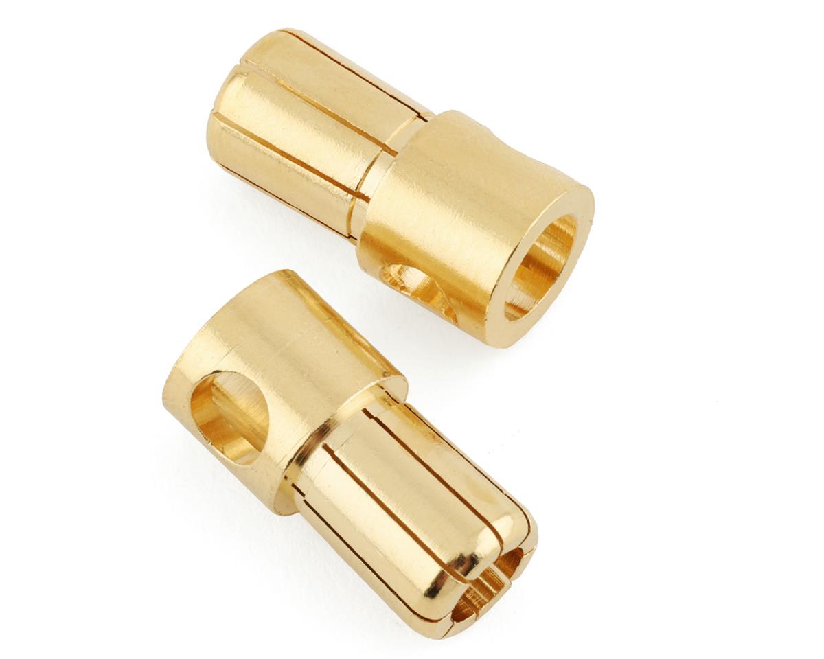 Maclan Max Current 8mm Gold Bullet Connectors (2) -  - AMain Distributing