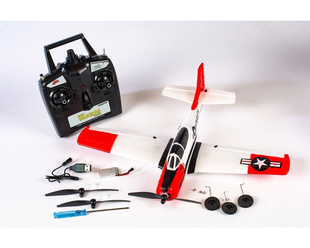 RAGE T-28 Micro RTF Electric Airplane (400mm) -  - HRP Distributing, Inc.