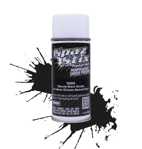 Spaz Stix Ultimate Black Backer for Mirror Chrome Paint 3.5oz -  - HRP Distributing, Inc.