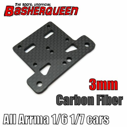 Basherqueen Carbon Fiber Top Plate Arrma Kraton Outcast Typhon Mojave -  - BASHERQUEEN