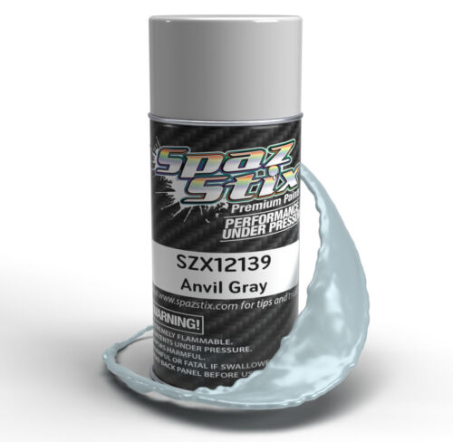 Spaz Stix Anvil Gray Aerosol Spray Paint 3.5oz -  - HRP Distributing, Inc.