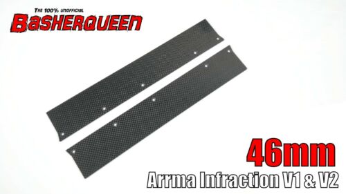 Basherqueen ARRMA Carbon Fiber Side Skirts -  - BASHERQUEEN