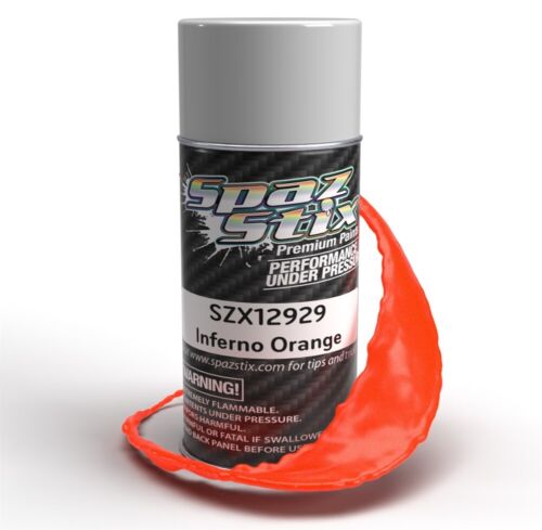 Spaz Stix Inferno Orange Aerosol Paint (3.5oz) -  - HRP Distributing, Inc.
