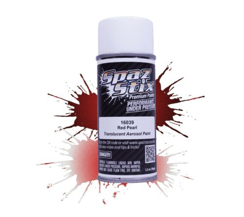 Spaz Stix Red Pearl Aerosol Paint 3.5oz -  - HRP Distributing, Inc.