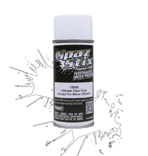 Spaz Stix Ultimate Clear Coat for Mirror Chrome Paint 3.5oz -  - HRP Distributing, Inc.