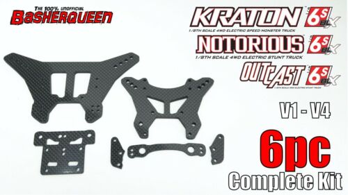 Basherqueen ARRMA Carbon Fiber Set -  - BASHERQUEEN