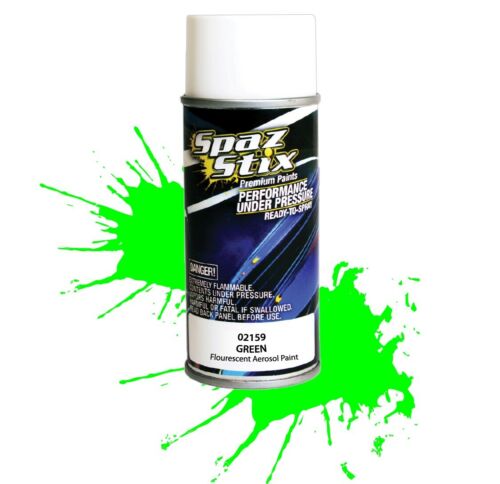 Spaz Stix Green Fluorescent Paint 3.5oz -  - HRP Distributing, Inc.