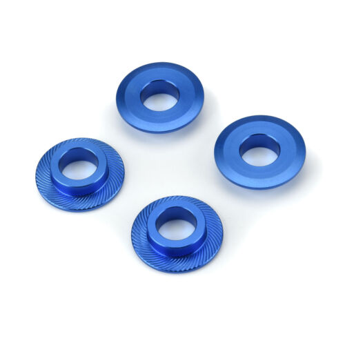 Pro-Line 1/5 Billet Adapter Washer Aluminum F/R (4) Blue X-MAXX -  - Horizon Hobbies, Inc.
