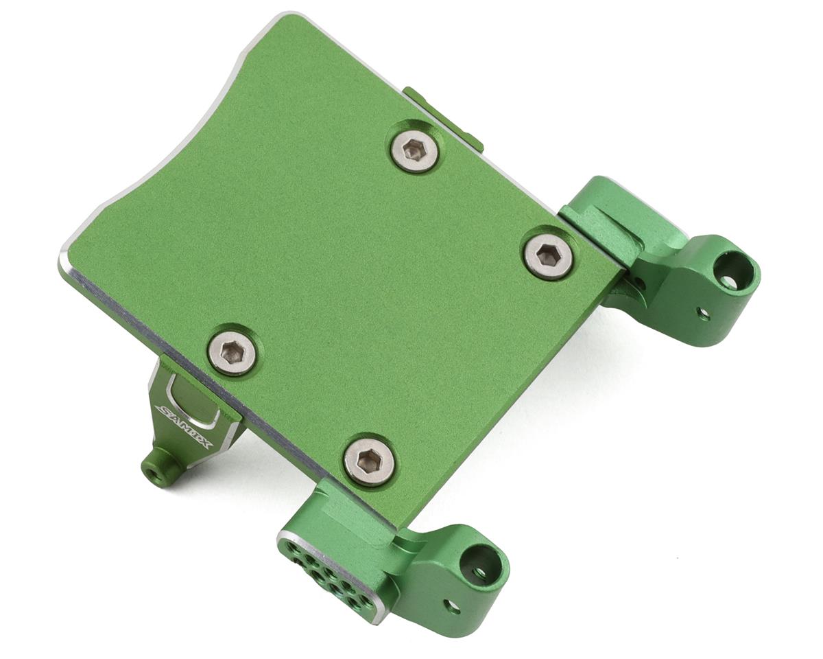 Samix SCX24 Aluminum Front Shock Plate Set -  - AMain Distributing