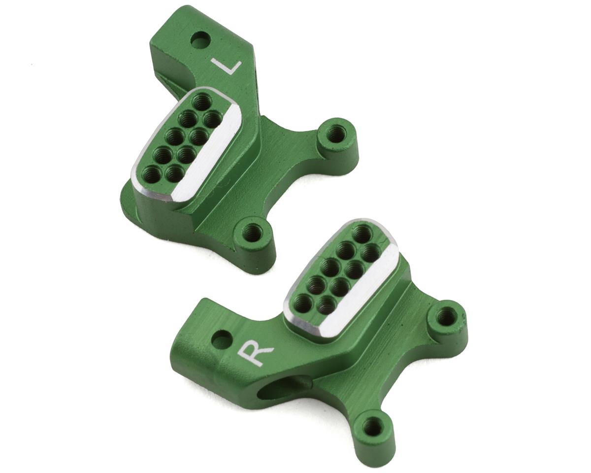 Samix SCX24 Aluminum Rear Shock Plate Set (Green) -  - AMain Distributing