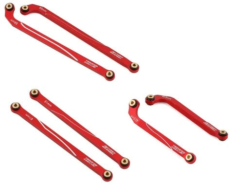 Samix SCX24 Deadbolt/Betty Aluminum High Clearance Link Kit (6) - Parts - AMain Distributing
