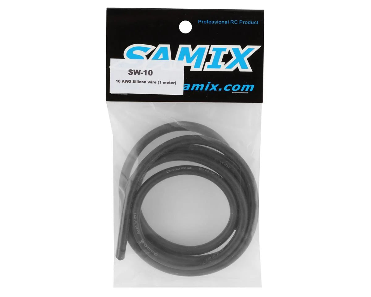 Samix Silicon Wire (Black) (1 Meter) -  - AMain Distributing
