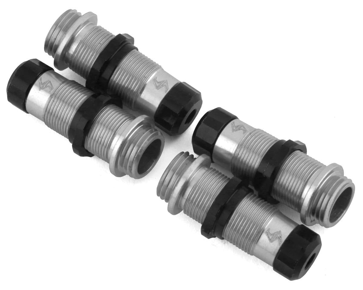 Samix TRX-4M Aluminum Shock Body Full Set (Silver) (4) -  - AMain Distributing
