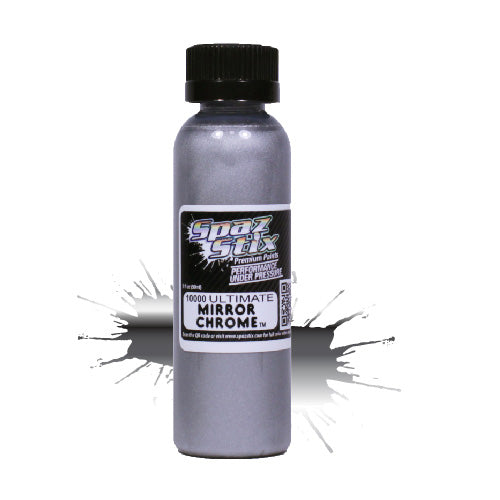 Ultimate Mirror Chrome Airbrush Ready Paint, 2oz Bottle -  - HRP Distributing, Inc.