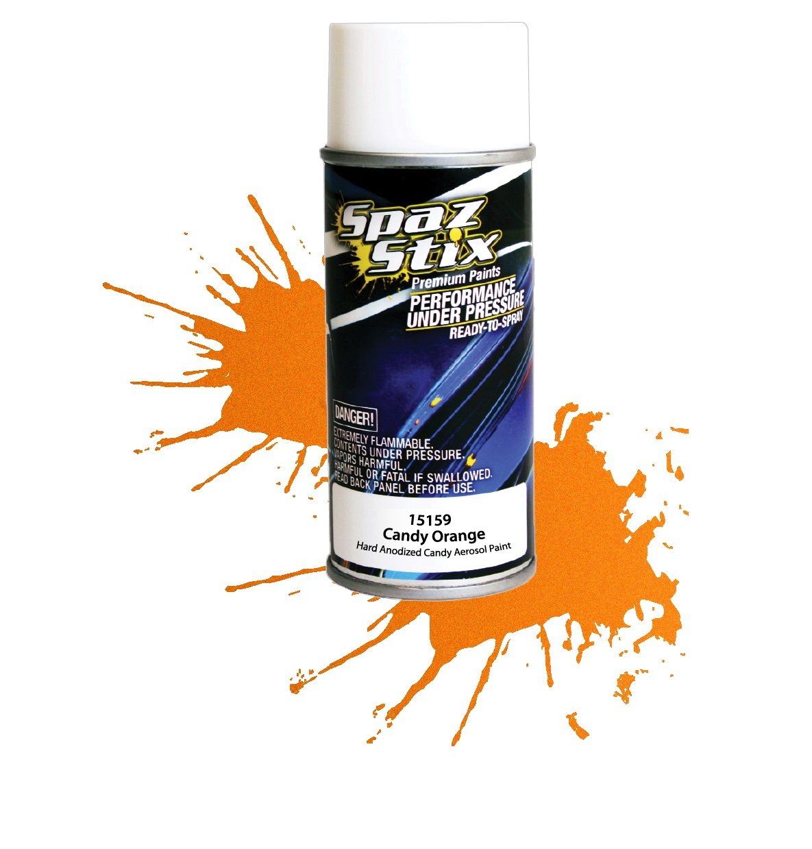 Spaz Stix CANDY ORANGE AEROSOL PAINT 3.5OZ -  - HRP Distributing, Inc.